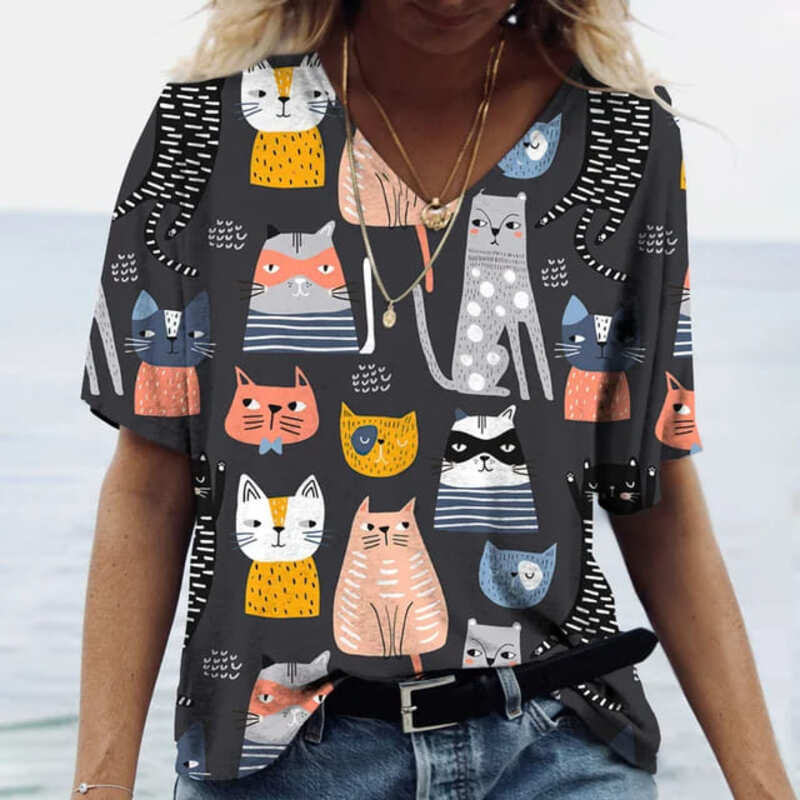 Blusa Feminina T-shirt Felícia