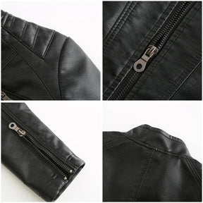 Jaqueta Feminina em Couro Genuino - Premium Jacket