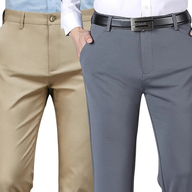 COMPRE 1 E LEVE 2 |  Calça Social Clássica Alfaiataria Gentleman 2025 | Cinto Social Couro