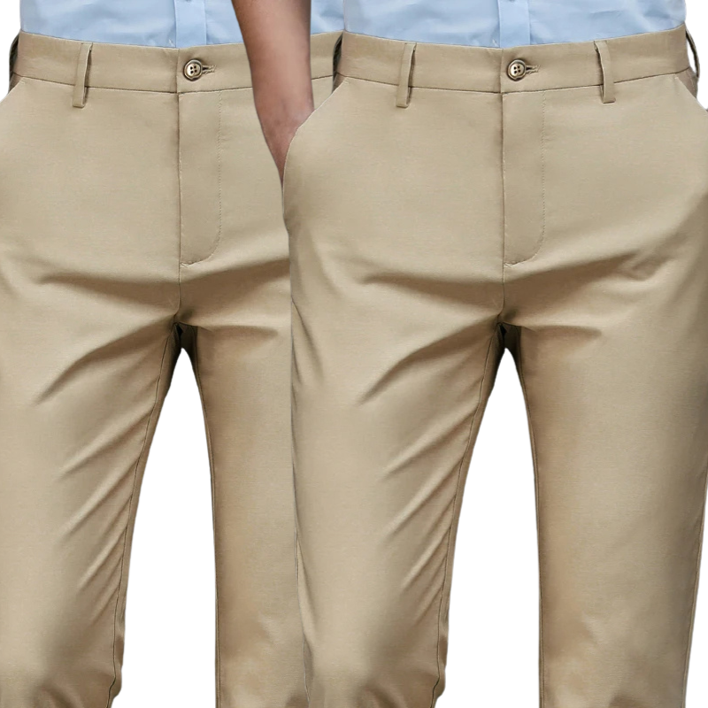 COMPRE 1 E LEVE 2 |  Calça Social Clássica Alfaiataria Gentleman 2025 | Cinto Social Couro