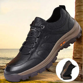 Sapato Masculino Casual de Couro - Sola Tratorada