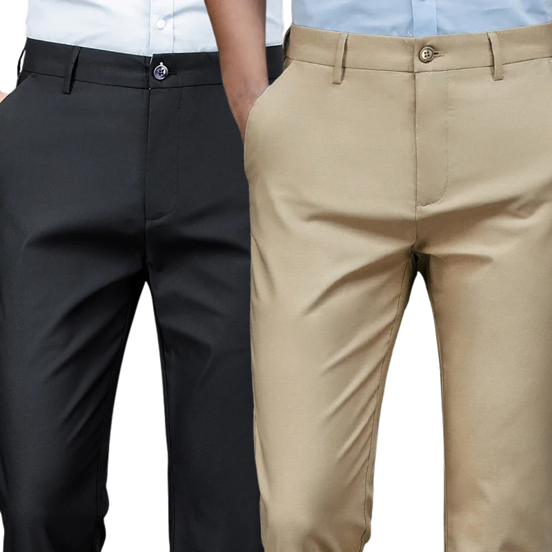 COMPRE 1 E LEVE 2 |  Calça Social Clássica Alfaiataria Gentleman 2025 | Cinto Social Couro