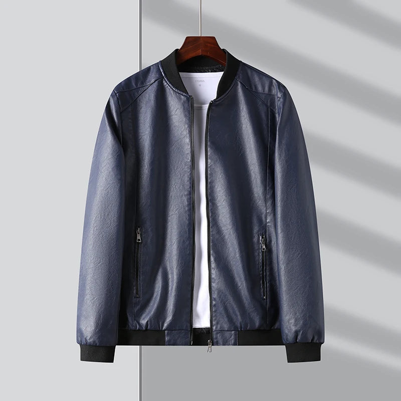 Jaqueta Masculina em Couro Genuino - Slim MenPro
